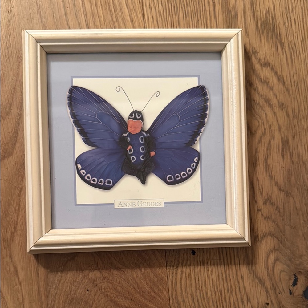 Blue Butterfly Art Print